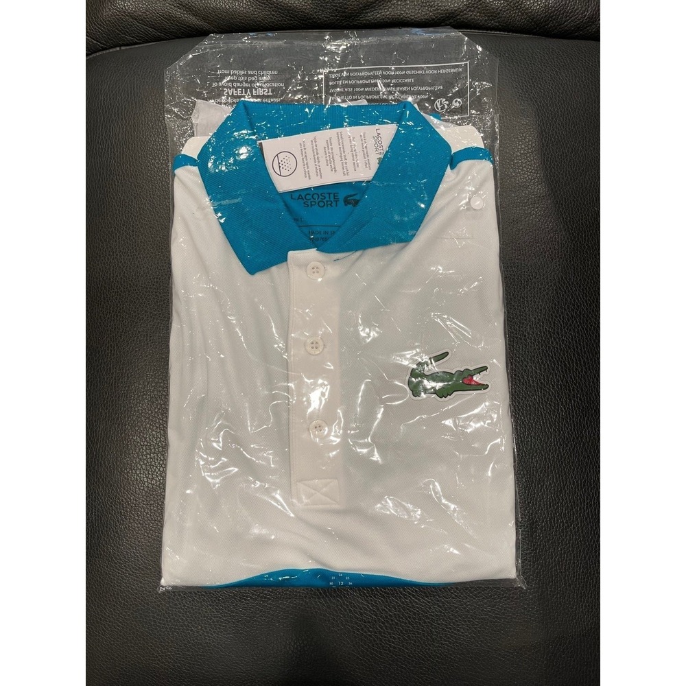 NWT‎ Lacoste Tennis Polo Shirt MIAMI OPEN
